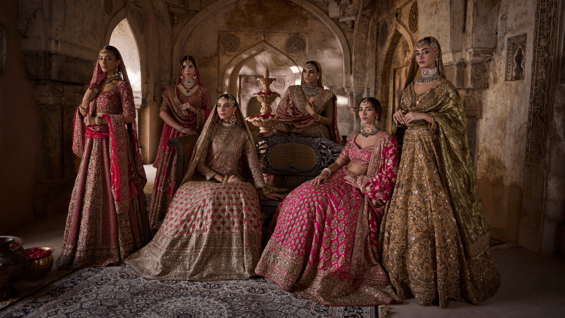 Royal Brides of House of Shahana Collection