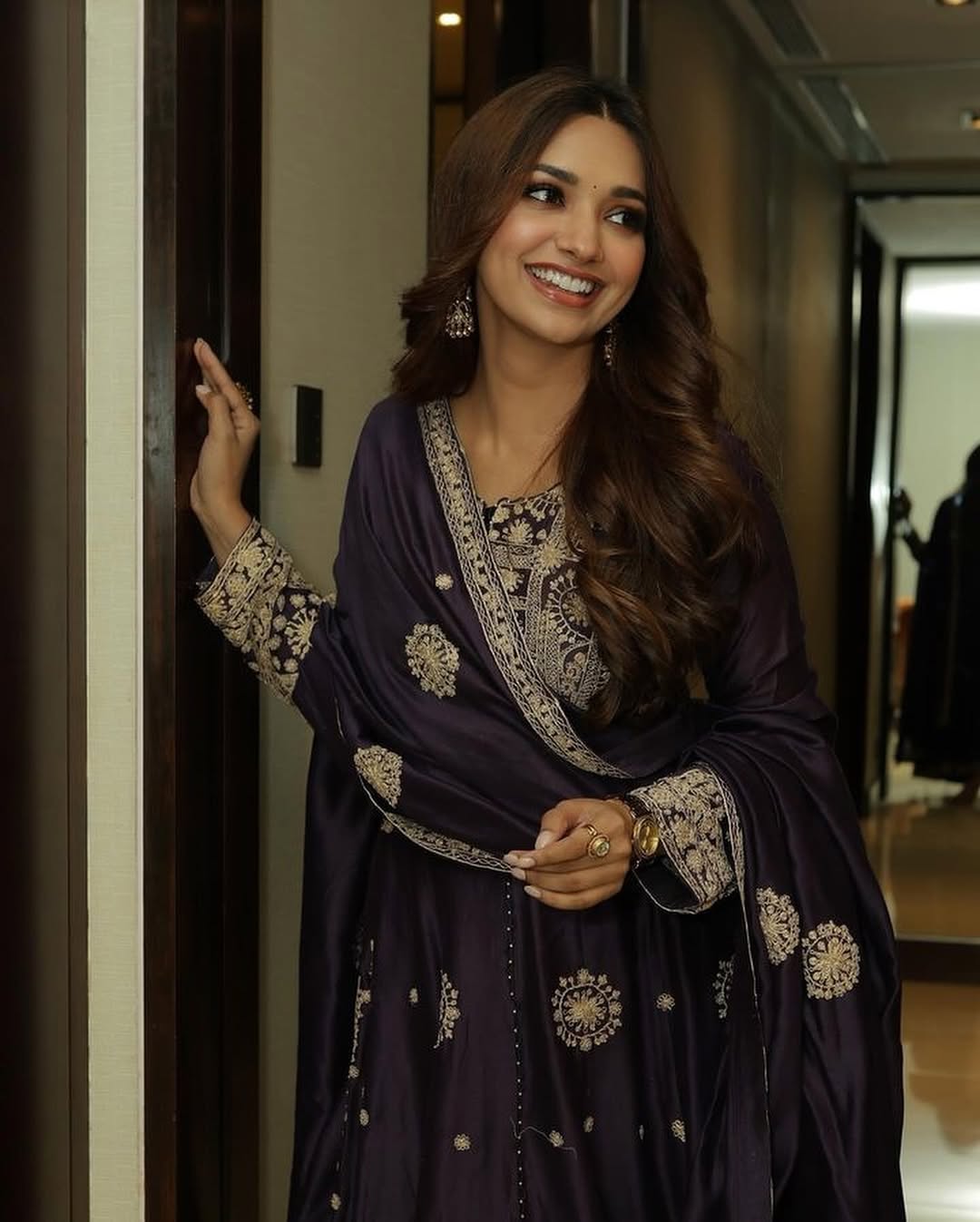 Deep Purple Anarkali