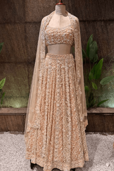 Ivory Lehenga - view 2