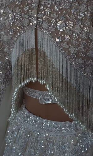 Ivory Lehenga thumbnail 3
